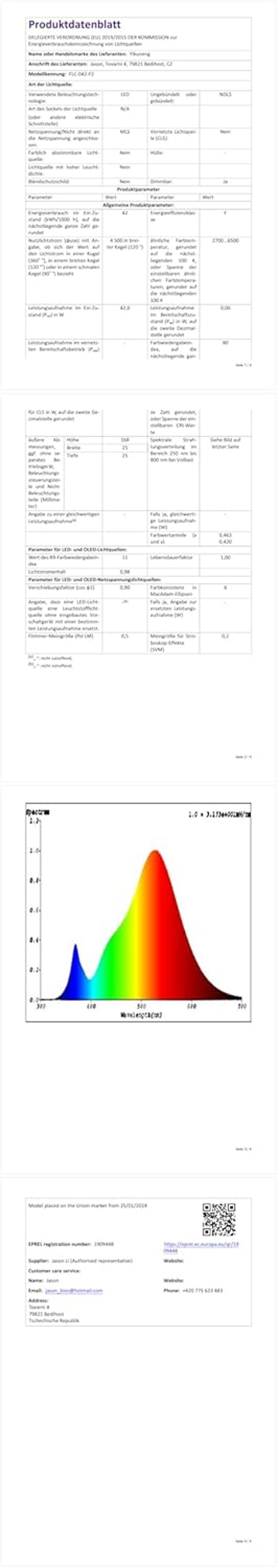 Yikuneng RGB LED Állólámpa 42W - Kétoldalas Modern Világítás Távirányítóval, Színváltós, Fényerőszabályozható, 2700K-6500K Érintésvezérelt O