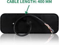 Yinaolan 12V/24V LED hátsó lámpa szett teherautóhoz, 2 db vízálló lámpa 5