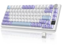 YINDIAO AK820PRO Mehanička igraća tipkovnica s TFT zaslonom, bežična 2.4G/Bluetooth, 75% layout, RGB pozadinsko osvjetljenje 1