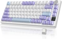 YINDIAO AK820PRO Mechanikus Gaming Billentyűzet TFT Kijelzővel, Vezeték Nélküli 2.4G/Bluetooth, 75% Layout, RGB Háttérvilágítás 1