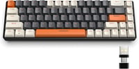 YINDIAO K68 60% Vezeték Nélküli Mechanikus Gaming Billentyűzet, Bluetooth 5.0/2.4 GHz, 68 Gombos Mini Billentyűzet Hot Swap Funkcióval, Kék  1