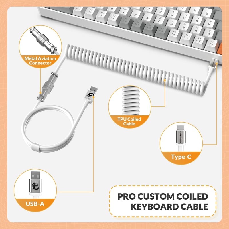 YINDIAO T8 60% Kompakt Gamer Billentyűzet, 68 Gombos Mechanikus Mini Keyboard, RGB Háttérvilágítás, Piros Switch, USB-C Kábel, PC/PS4 Kompat