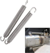 YINETTECH Rozsdamentes Acél Motorkerékpár Kipufogórugó 4 db 70 mm - Tágulási Kamra és Hangtompító Csatlakozáshoz

AI: I've created a Hungari 6