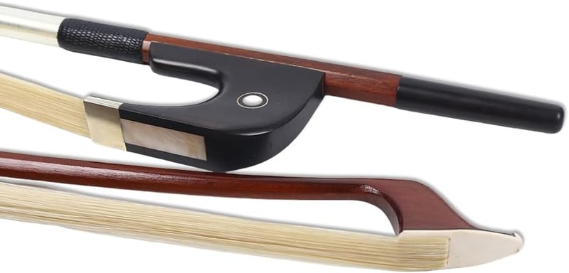 Yinfente 3/4 Upright Bőgő Vonó Brazilfa Német Stílus Természetes Lóhaj