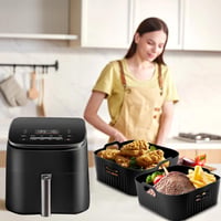 YINGRACE szilikon légsütő tálca COSORI/Russell Hobbs készülékekhez – 23 cm, 2 db 7