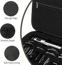 Yinke Kemény Utazótok Philips Multigroom Series 7000 Borotvához - Kompatibilis MG7745/15, MG7736/25, MG7785/20 Modellekkel, Fekete 2