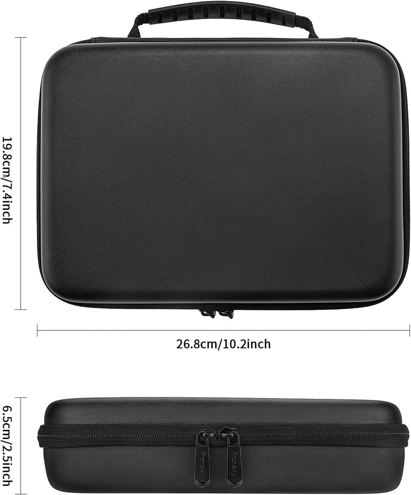 Yinke Kemény Utazótok Philips Multigroom Series 7000 Borotvához - Kompatibilis MG7745/15, MG7736/25, MG7785/20 Modellekkel, Fekete
