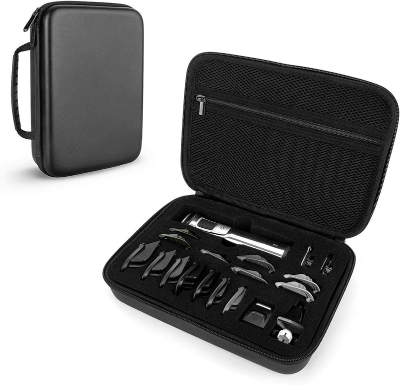 Yinke Kemény Utazótok Philips Multigroom Series 7000 Borotvához - Kompatibilis MG7745/15, MG7736/25, MG7785/20 Modellekkel, Fekete