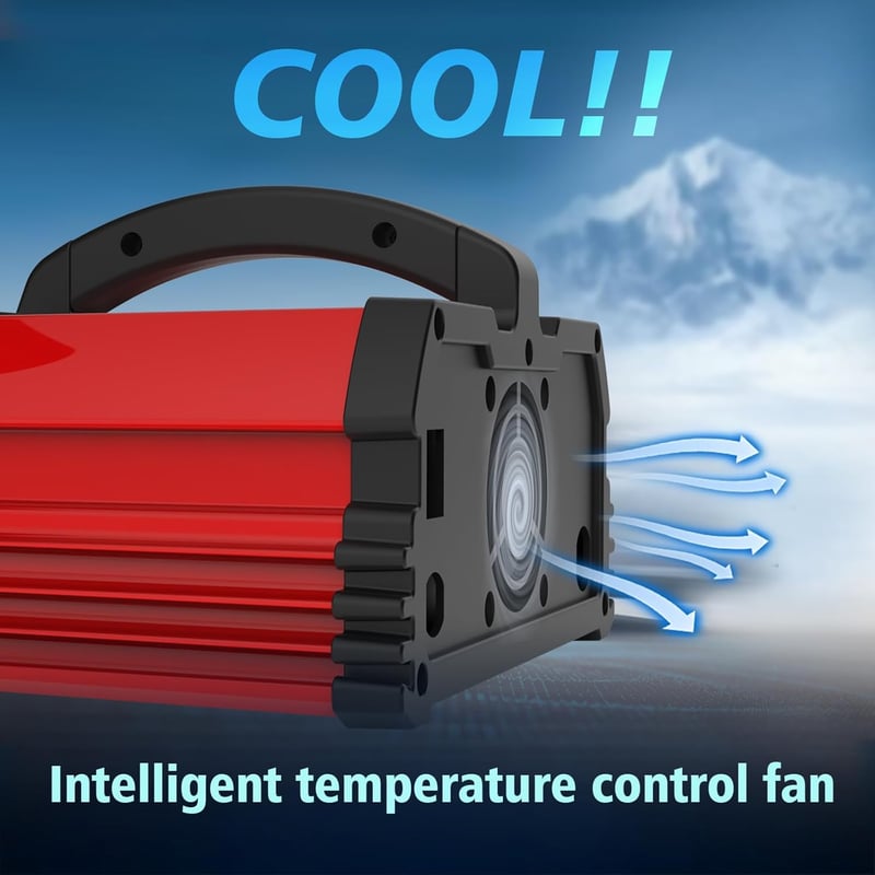 Yinleader 25A Automata Akkumulátor Töltő 12V/24V - LCD Kijelzős Intelligens Csepptöltő Autó és LiFePO4 Akkumulátorokhoz