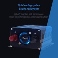Yinleader 400 W inverter 12 V/230 V, 2 USB porttal 3
