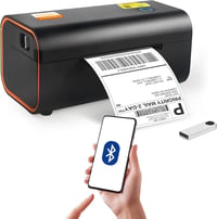 Yinleader 4x6 Bluetooth Termal Címkenyomtató DHL, Amazon, FedEx, UPS Kompatibilis 1