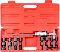 Yinyuan Tools 9 részes csapágylehúzó készlet, 8-32 mm, vak golyóscsapágy eltávolító, csúszókalapácsos belső készlet, tárolótáskával 2
