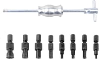 Yinyuan Tools 9 részes csapágylehúzó készlet, 8-32 mm, vak golyóscsapágy eltávolító, csúszókalapácsos belső készlet, tárolótáskával 3