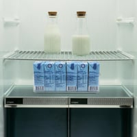 YiPHomn set od 2 organizatora za hladnjak s ručkom, prozirni plastični spremnik za kuhinju, ostavu i ured 4