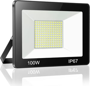 YIQIBRO 100W LED reflektor IP67 vízálló 10000 lm hideg fehér kültéri