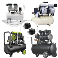 Yitobici Kompresszor Hangtompító Szűrő Szett - 3/8" (16mm) Fém Légszűrő Légkompresszorhoz - Zajcsökkentő Levegőszűrő Menetes Csatlakozással  6