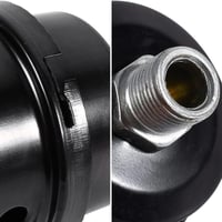 Yitobici Kompresszor Hangtompító Szűrő Szett - 3/8" (16mm) Fém Légszűrő Légkompresszorhoz - Zajcsökkentő Levegőszűrő Menetes Csatlakozással  4