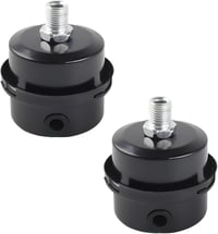 Yitobici Kompresszor Hangtompító Szűrő Szett - 3/8" (16mm) Fém Légszűrő Légkompresszorhoz - Zajcsökkentő Levegőszűrő Menetes Csatlakozással  1