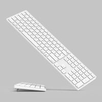 Yivandi Wireless Bluetooth Billentyűzet Mac-hez QWERTZ Numerikus Billentyűzettel 1