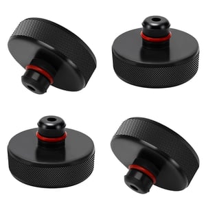 Set 4 tampoane de cauciuc pentru cric auto YIXISI, compatibile cu Tesla Model 3, Model Y, Model S și Model X, adaptor de protecție pentru punctele de ridicare și șasiu