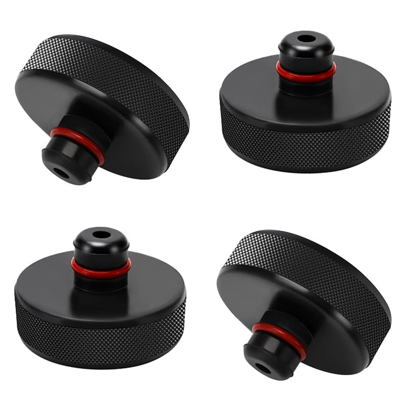 Set 4 tampoane de cauciuc pentru cric auto YIXISI, compatibile cu Tesla Model 3, Model Y, Model S și Model X, adaptor de protecție pentru punctele de ridicare și șasiu