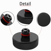 Set 4 tampoane de cauciuc pentru cric auto YIXISI, compatibile cu Tesla Model 3, Model Y, Model S și Model X, adaptor de protecție pentru punctele de ridicare și șasiu 5