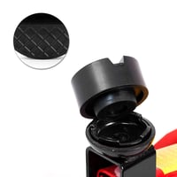 YIXISI Gumová podložka pod zdvihák 2 ks, univerzálny chránič rámu so zárezom, priemer 65 mm, pre automobilové zdviháky 5