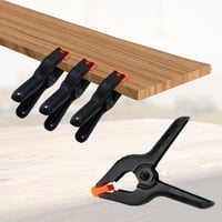 YIXISI Rugós Csipeszek 8 Darabos Készlet, 10 cm Fekete Nylon Rugócsipesz, Barkács DIY Projektek Fotóstúdió Háttér Rögzítéshez 4