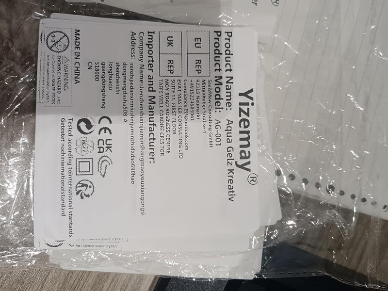 Yizemay 3D Aqua Gelz Kreatív Készlet - Mágikus Vízi Manó Játék Gyerekeknek