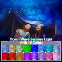 Yizemay LED Csillagos Égbolt Projektor - RGB Aurora Északi Fény Vetítő, Galaxis Éjszakai Fény, Gyerekszoba Dekoráció, Színváltós Hangulatvil 3