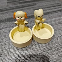 Yizemay Macska Mécsestartó - Gyanta Dekoráció Nappali és Hálószoba Díszítésére, Asztali Dísz, Ajándék Macskarajongóknak, 6 cm 8