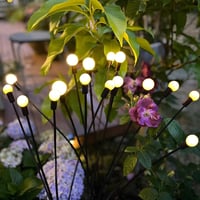YJFWAL Szolár Tündérfény Kültéri 6db Vízálló Lámpa Meleg Fehér LED 6