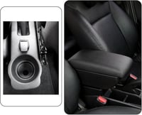 YJYWZH Dacia Logan 2 Sandero 2 Középkonzol Kartámasz 2012-2020 Fekete 2