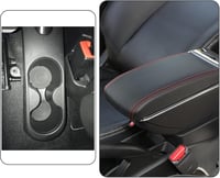 YJYWZH Fiat 500 Kartámasz Középkonzol Tárolódoboz Forgatható Pohártartóval 2
