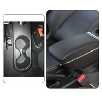 YJYWZH stredová opierka pre Fiat 500 s otočným úložným boxom a držiakom na nápoje 2
