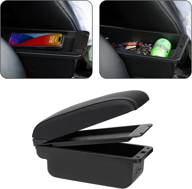 YJYWZH Vauxhall Astra J középkonzol kartámasz USB töltővel 2009-2015