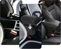 YJYWZH Vauxhall Astra J középkonzol kartámasz USB töltővel 2009-2015 7