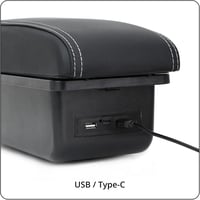 YJYWZH Vauxhall Astra J középkonzol kartámasz USB töltővel 2009-2015 4