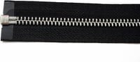 YKK Nyitott Végű Fém Ezüst Cipzár 22 inch No5 Szélesség 2