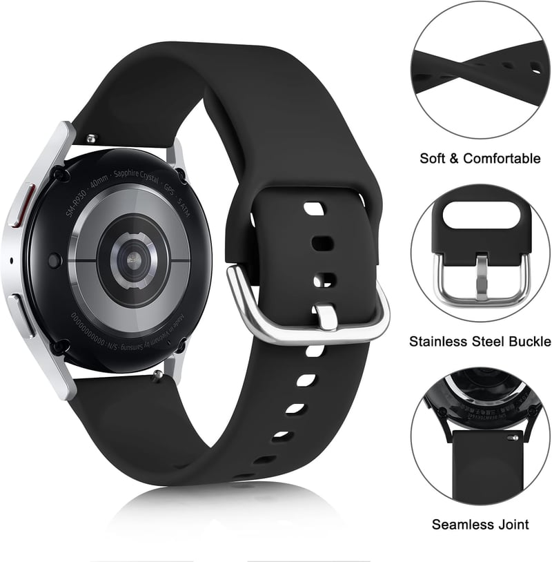 YLK szilikon szíj Amazfit Bip 3/3pro/U pro/S/Lite és GTS 2/3/4 mini 20mm