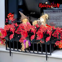 YMIFEEY 4db Műleveles Juharfa Ág - Őszi Dekoráció Műnövény Szett Halloween Díszítéshez, Lakberendezési Kellék 5