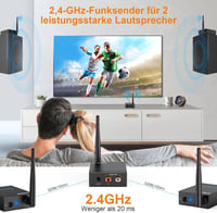 YMOO 3 az 1-ben Bluetooth adó-vevő, 20ms késleltetés, 320 méter hatótáv, TV/hangszóró/PC 3