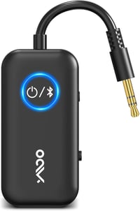 YMOO Bluetooth Adapter TV Fejhallgatóhoz, 3.5mm Jack Adó-Vevő Alacsony Késleltetéssel 1