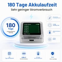 YMW Allmiibo inteligentný NFC emulátor, kompatibilný so Switch/3DS, 50+ hier, úložisko pre 3000 NFC dát, 1,2-palcový OLED displej 7
