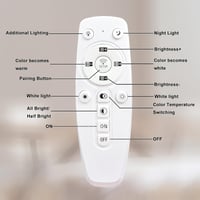 YNDD LED függőlámpa dimmelhető távirányítóval, étkezőasztal, fekete, magasságállítható 6
