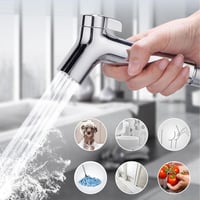 Yoaeyok ABS Bidet Zuhanyfej Állítható Spray Toalett Fürdőszoba Zuhanyzó 6