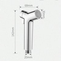 Yoaeyok ABS Bidet Zuhanyfej Állítható Spray Toalett Fürdőszoba Zuhanyzó 2