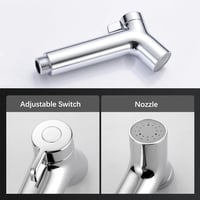 Yoaeyok ABS Bidet Zuhanyfej Állítható Spray Toalett Fürdőszoba Zuhanyzó 3