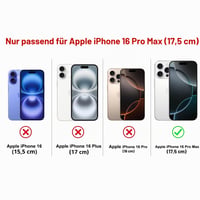 Yoedge Puzdro pre iPhone 16 Pro Max s remienkom na krk, kompatibilné s MagSafe, priehľadné tenké silikónové TPU nárazuvzdorné ochranné puzdro so šnúrkou, 6,9-palcové, čierne 2