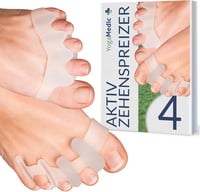 Yogamedic 4 darabos lábujj szeparátor szett hallux valgus kezeléshez 1